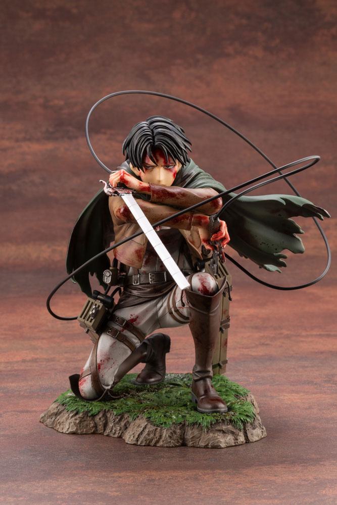 Attack on Titan Estatua ARTFXJ PVC 1/7 Levi Fortitude Ver. 17 cm