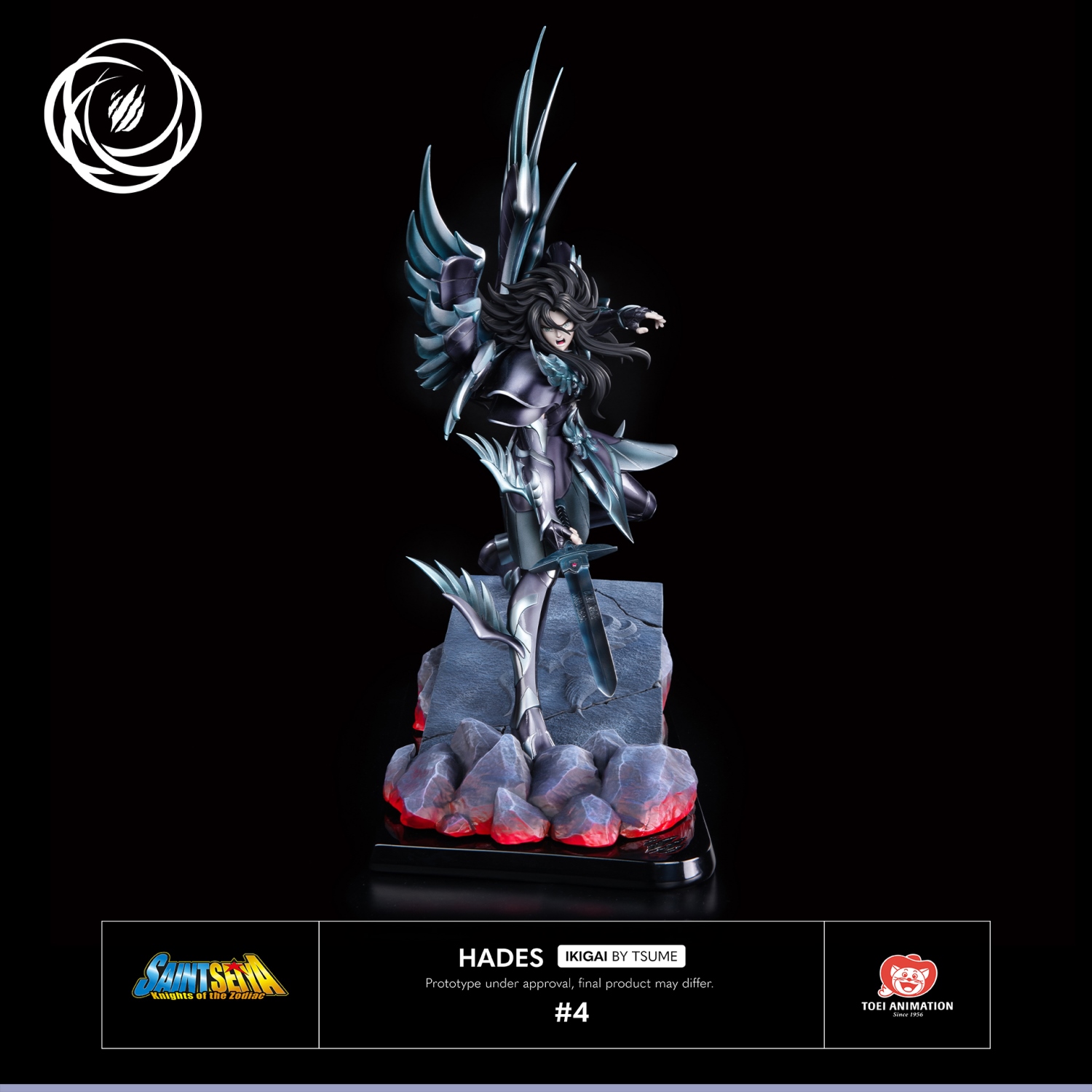 Figura Ikigai Los Caballeros Del Zodiaco Hades