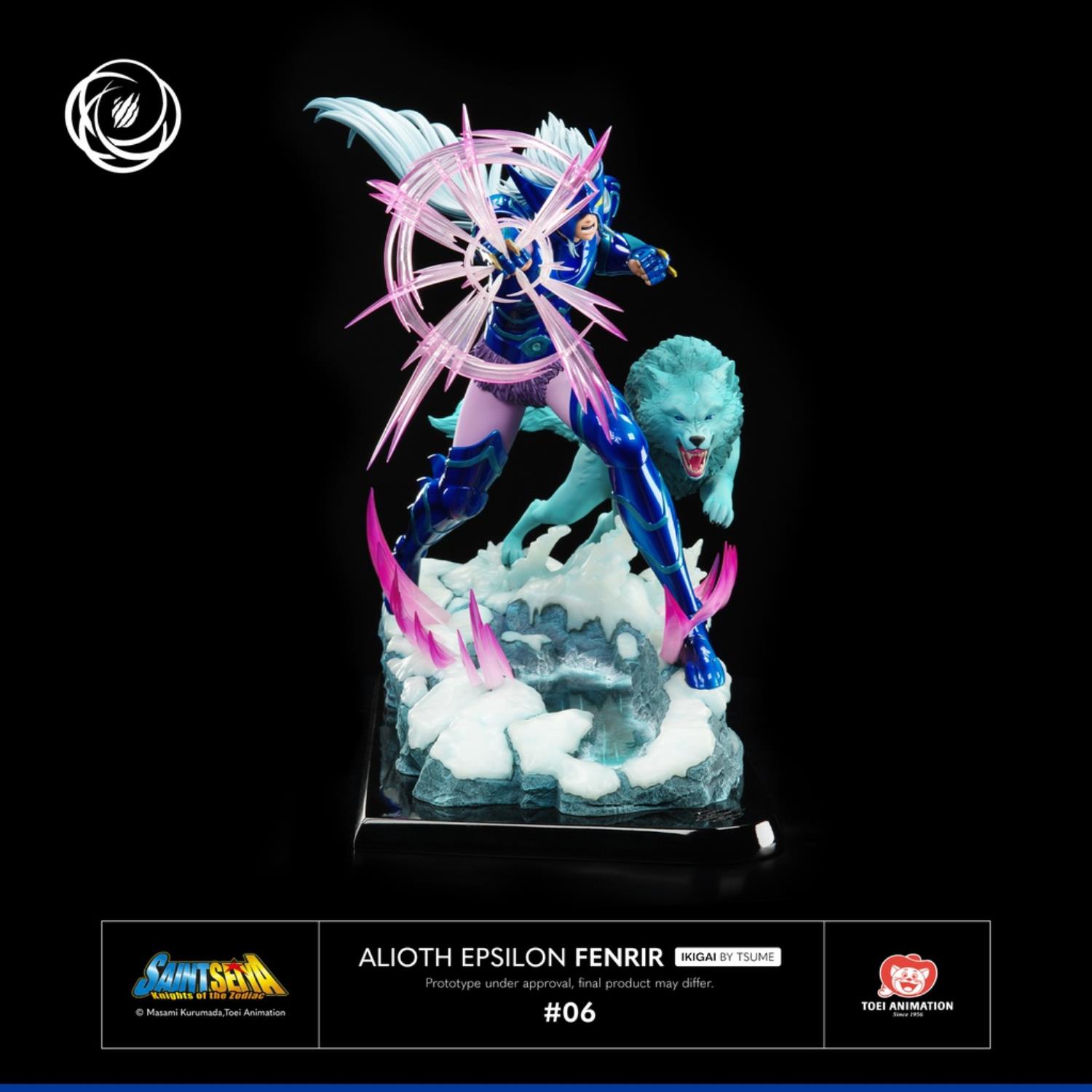 Figura Ikigai Los Caballeros Del Zodiaco Elioth Epsilon Fenrir