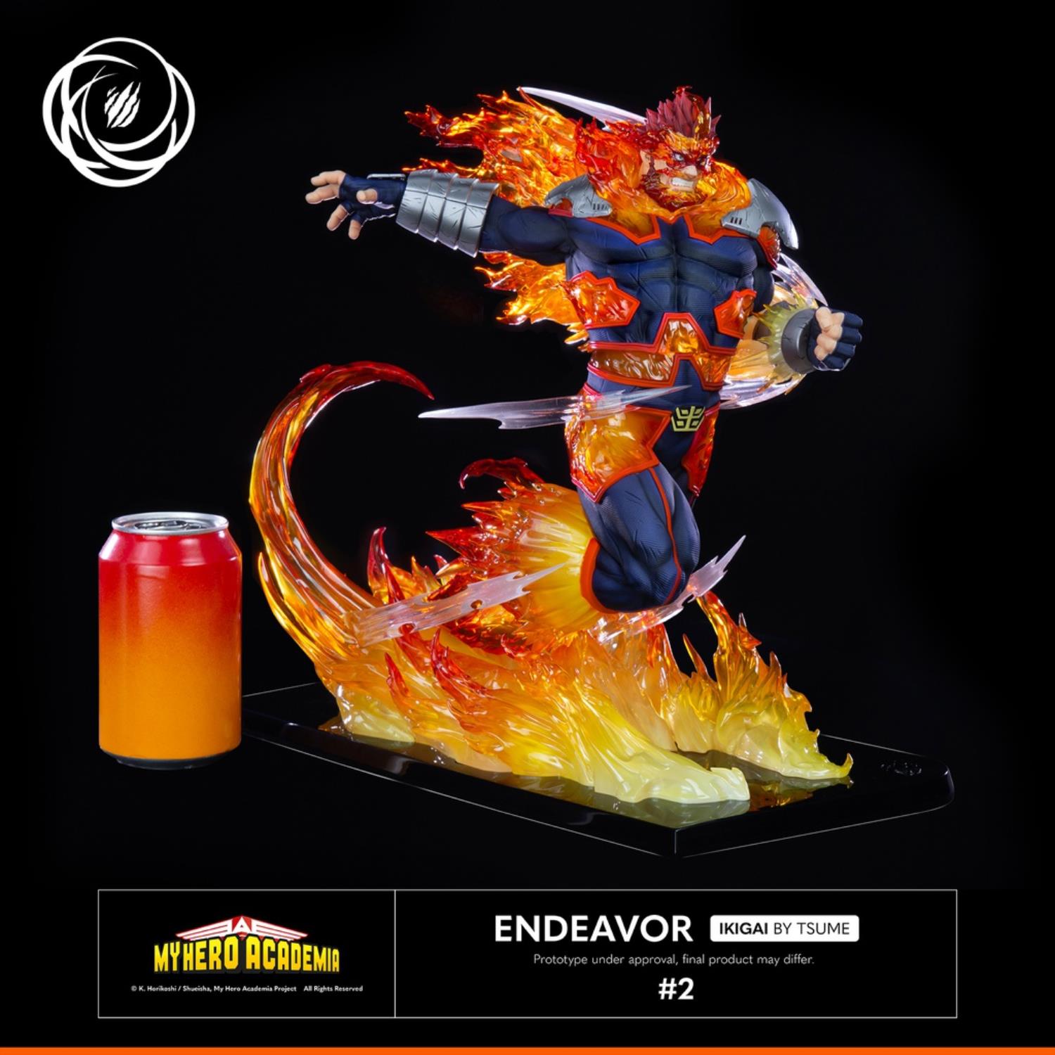 Figura Ikigai My Hero Academia Endeavor