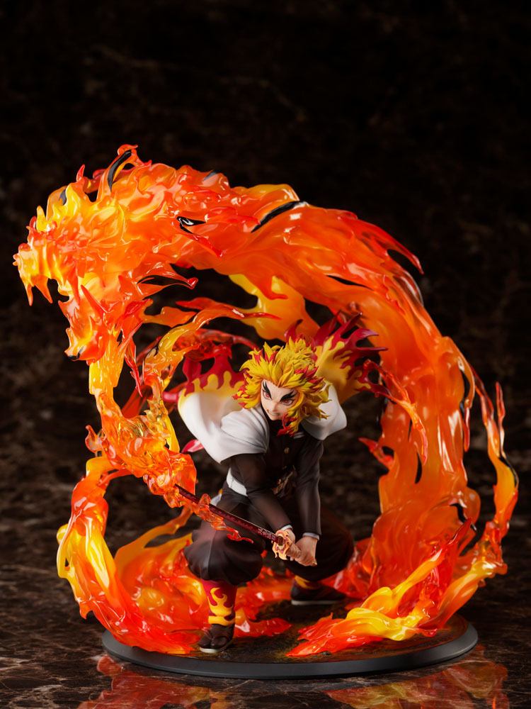 Demon Slayer: Kimetsu no Yaiba Estatua 1/8 Kyojuro Rengoku 26 cm | FRIKIVILLA