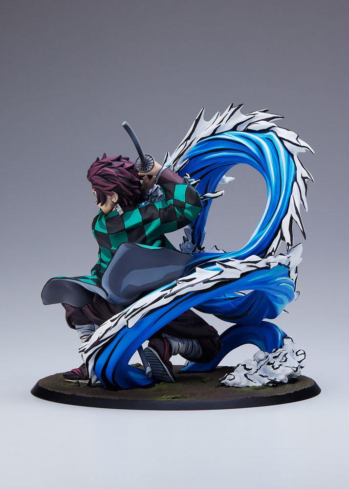 Demon Slayer: Kimetsu no Yaiba Estatua 1/8 Tanjiro Kamado Total Concentration Paint Ver. 19 cm | FRIKIVILLA