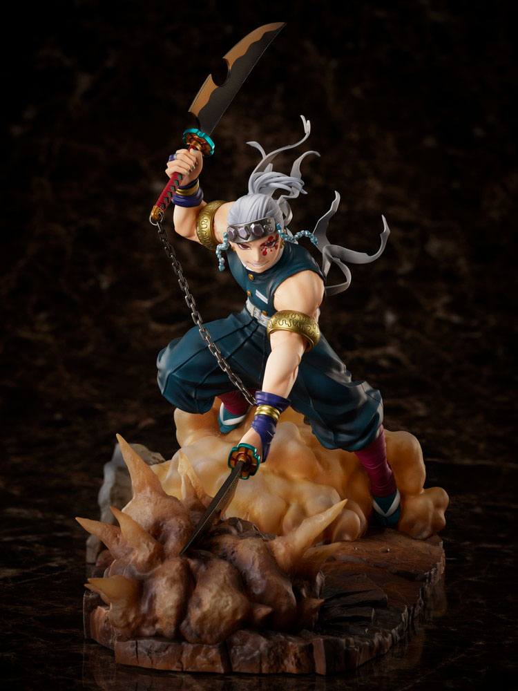 Demon Slayer: Kimetsu no Yaiba Estatua 1/8 Tengen Uzui 28 cm | FRIKIVILLA