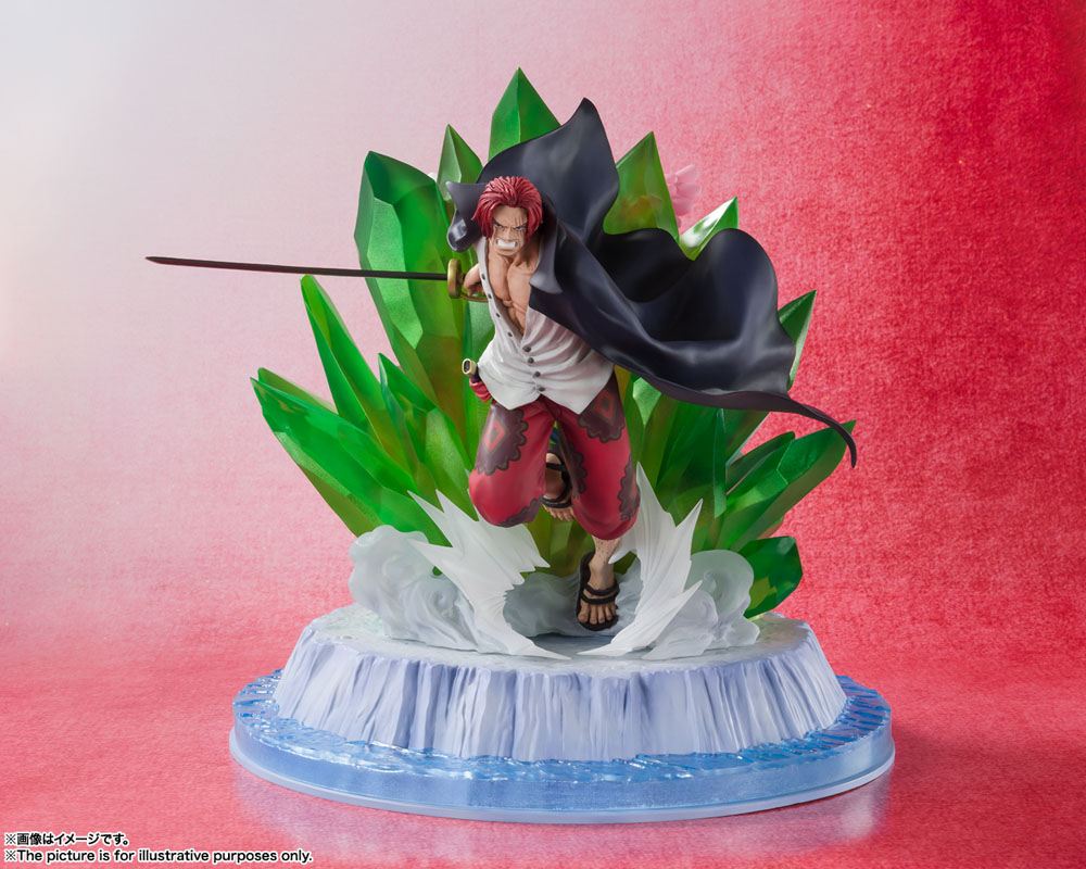 One Piece Film: Red Estatua PVC FiguartsZERO (Extra Battle) Shanks & Uta 24 cm