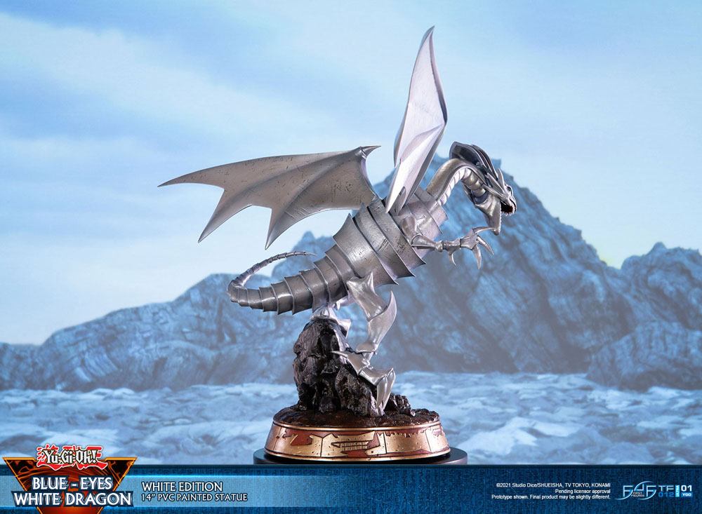 Blue-Eyes White Dragon White Edition 35 cm - Yu-Gi-Oh! Estatua PVC | FRIKIVILLA