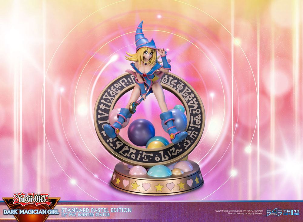 Yu-Gi-Oh! Estatua PVC Dark Magician Girl Standard Pastel Edition 30 cm – Embalaje dañado