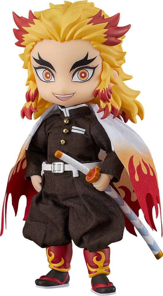 Demon Slayer: Kimetsu no Yaiba Figura Nendoroid Doll Kyojuro Rengoku 14 cm