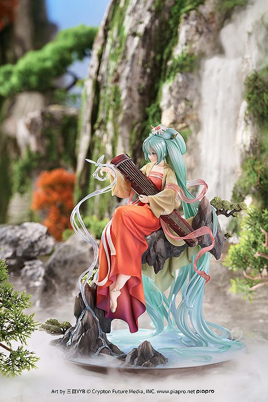 Character Vocal Series 01 Estatua 1/7 Hatsune Miku: Gao Shan Liu Shui Ver. 26 cm