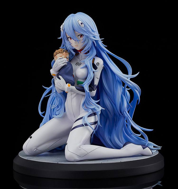 Rebuild of Evangelion Estatua PVC 1/7 Rei Ayanami Long Hair Ver. 16 cm