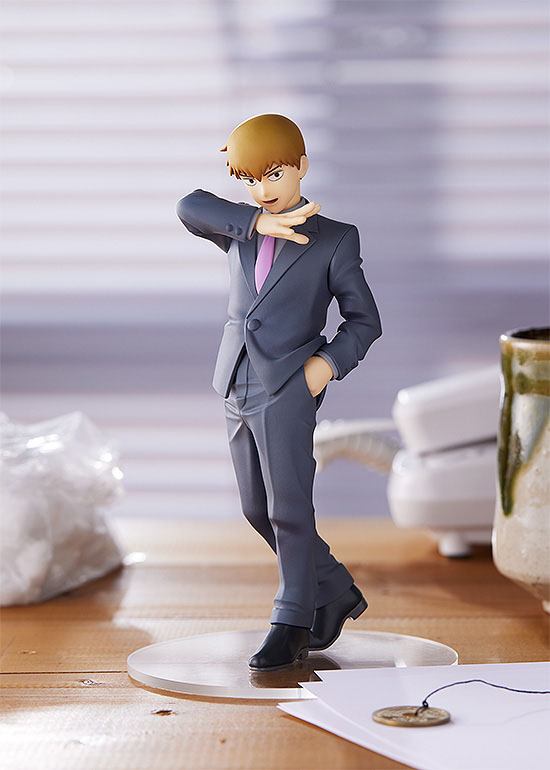 Mob Psycho 100 III Estatua PVC Pop Up Parade Arataka Reigen 17 cm