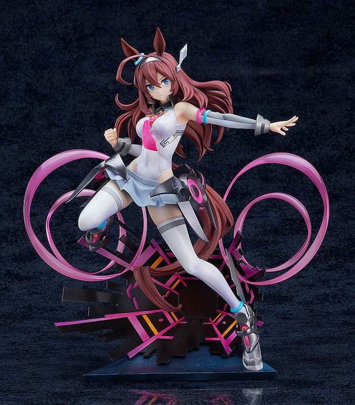 Uma Musume Pretty Derby Estatua PVC 1/7 Mihono Bourbon  The Chestnut Cyborg 26 cm