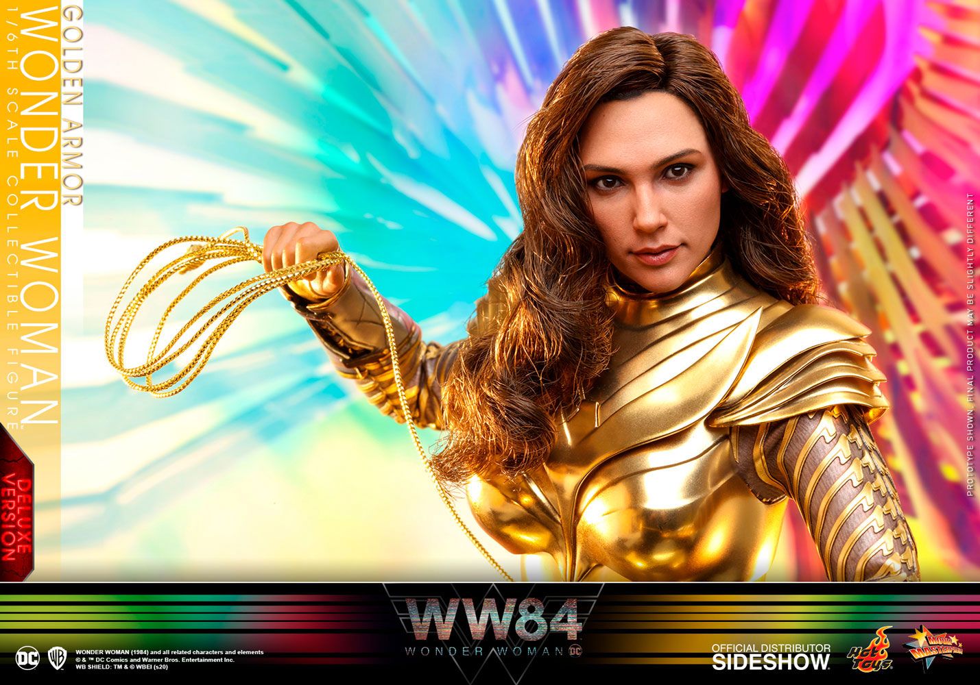 Wonder Woman 1984 Figura Movie Masterpiece 1/6 Golden Armor Wonder Woman (Deluxe) 30 cm