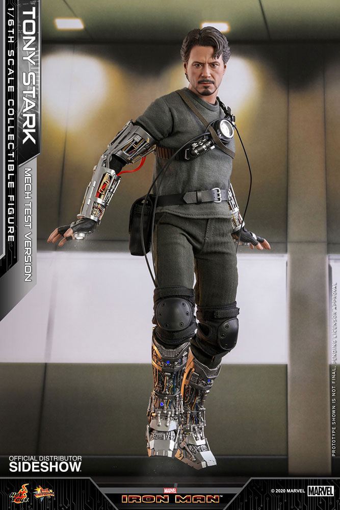 Iron Man Figura Movie Masterpiece 1/6 Tony Stark (Mech Test Version) 30 cm