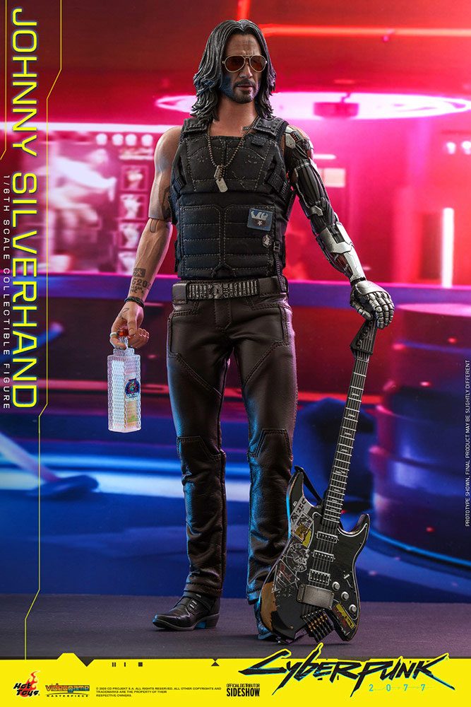 Cyberpunk 2077 Figura Video Game Masterpiece 1/6 Johnny Silverhand 31 cm