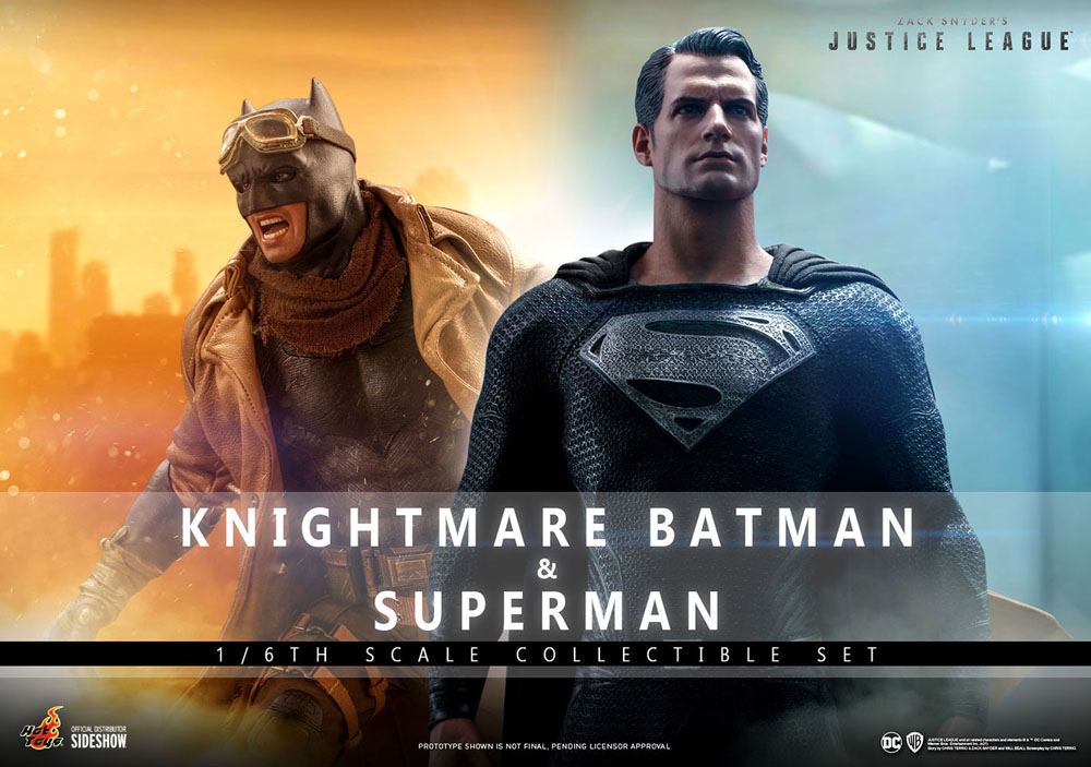 Zack Snyder’s Justice League Pack de 2 Figuras 1/6 Knightmare Batman and Superman 31 cm