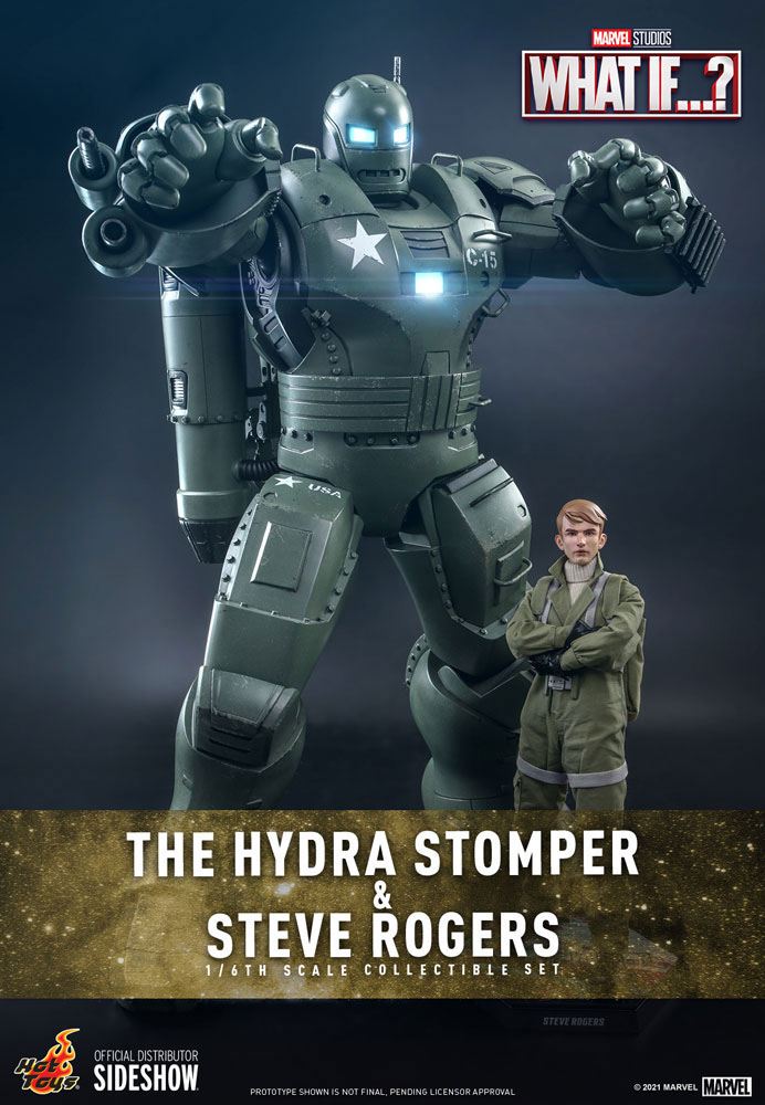 What If…? Figuras 1/6 Steve Rogers & The Hydra Stomper 28 – 56 cm