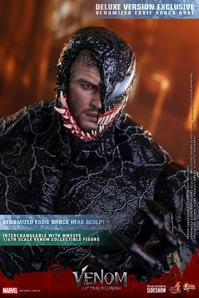 Venom: Habrá Matanza Figura Movie Masterpiece Series PVC 1/6 Carnage Deluxe Ver. 43 cm