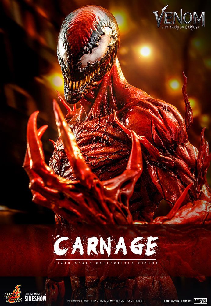 Venom: Habrá Matanza Figura Movie Masterpiece Series PVC 1/6 Carnage 43 cm