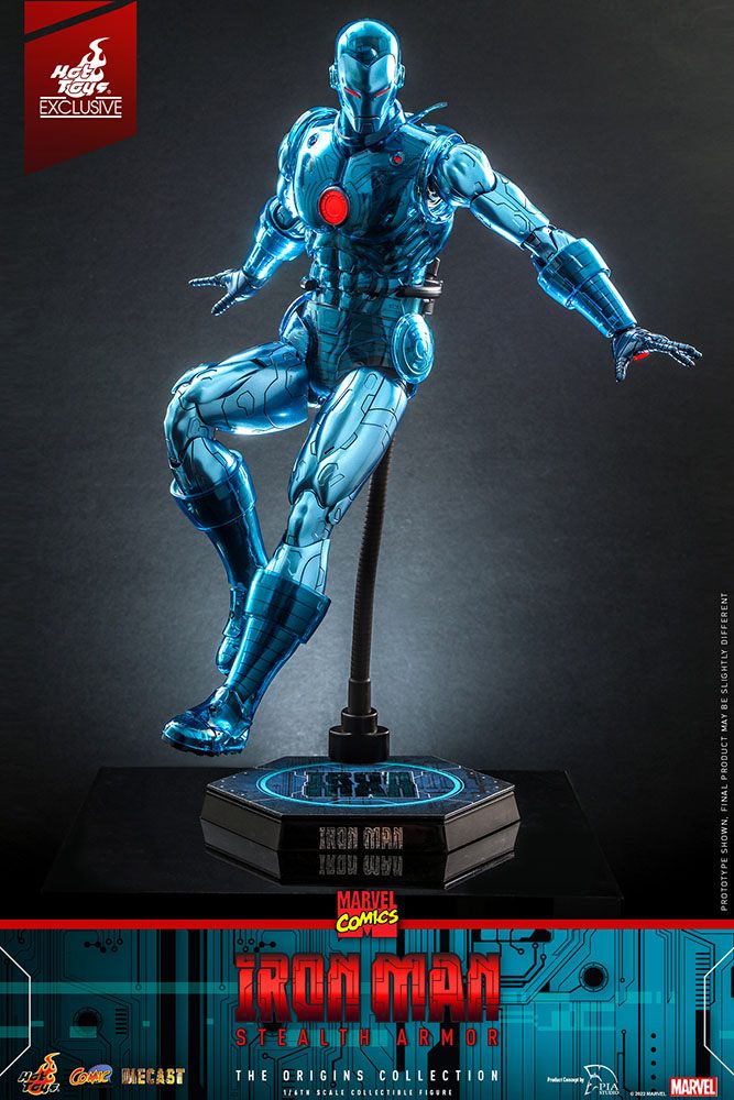 Marvel Comics Figura Diecast 1/6 Iron Man (Stealth Armor) Hot Toys Exclusive 33 cm | FRIKIVILLA