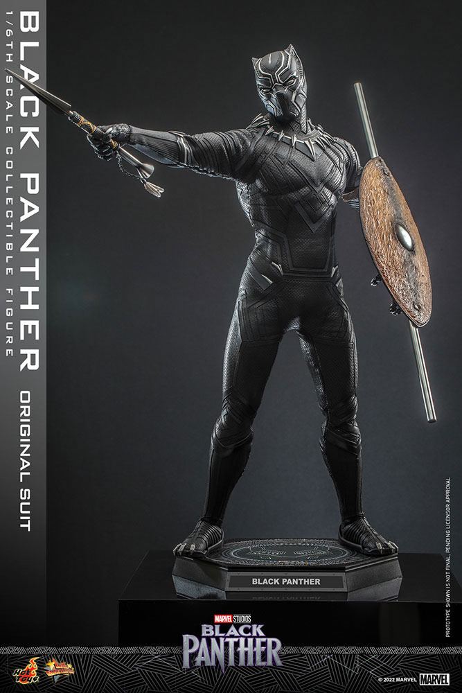 Black Panther Figura Movie Masterpiece 1/6 Black Panther (Original Suit) 31 cm | FRIKIVILLA