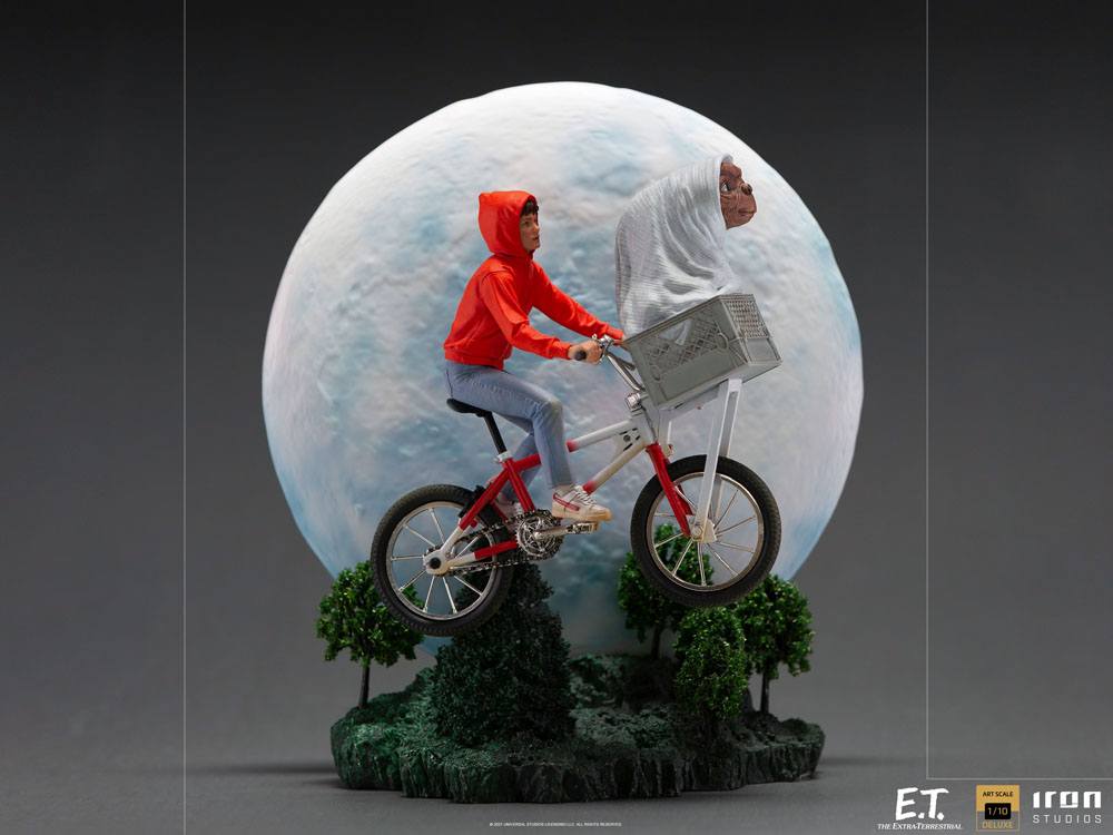 E.T. El Extraterrestre Estatua 1/10 Deluxe Art Scale E.T. & Elliot 27 cm