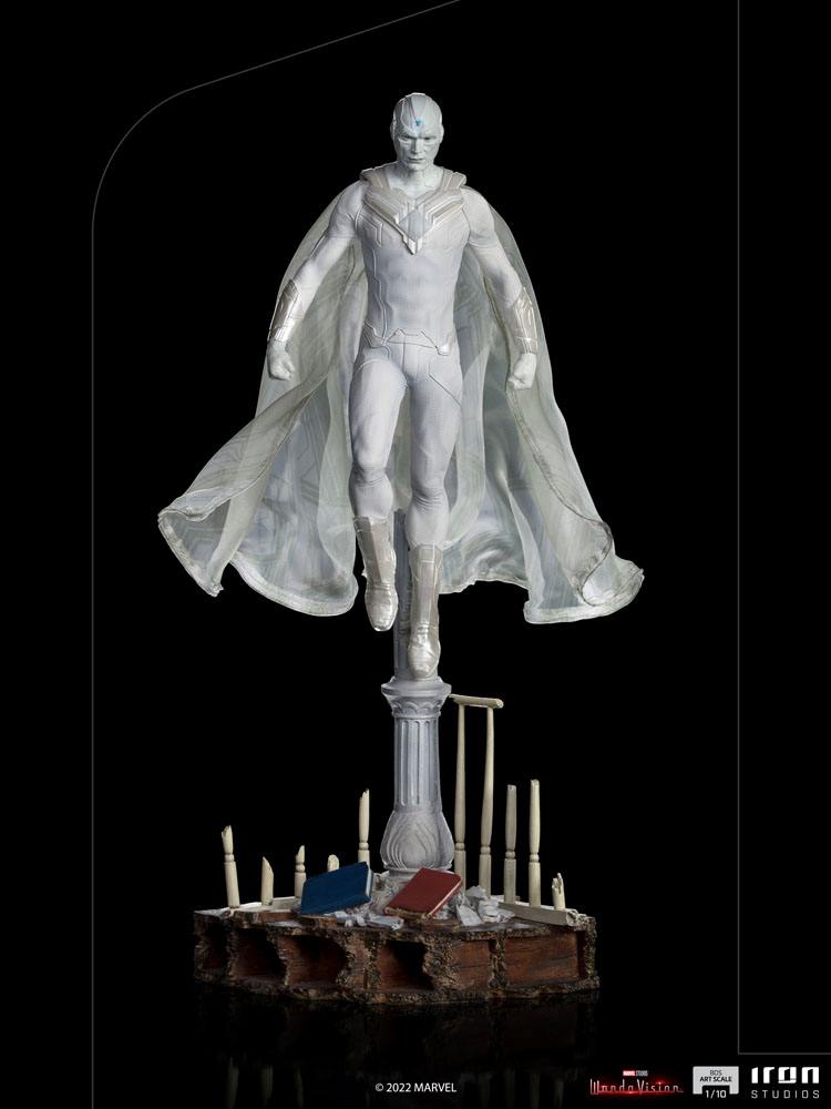 WandaVision Estatua 1/10 BDS Art Scale White Vision 33 cm