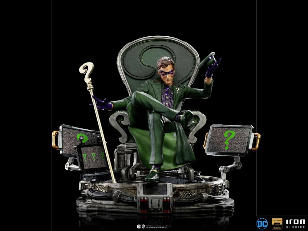 DC Comics Estatua 1/10 Deluxe Art Scale The Riddler 24 cm