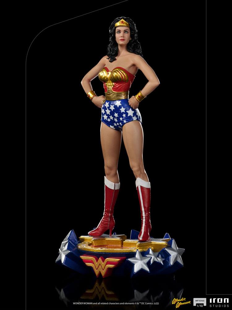 DC Comics Estatua 1/10 Deluxe Art Scale Wonder Woman Lynda Carter 23 cm