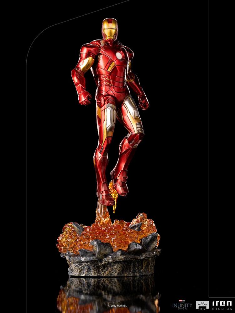 The Infinity Saga Estatua BDS Art Scale 1/10 Iron Man Battle of NY 28 cm