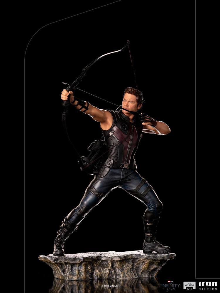 The Infinity Saga Estatua BDS Art Scale 1/10 Hawkeye Battle of NY 23 cm