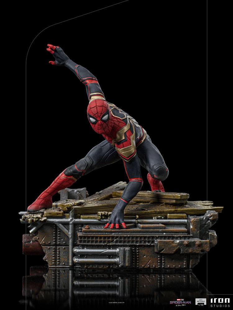 Spider-Man: No Way Home Estatua BDS Art Scale Deluxe 1/10 Spider-Man Peter #1 19 cm