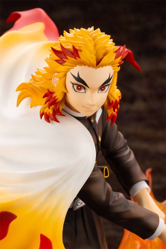 Demon Slayer: Kimetsu no Yaiba Estatua ARTFXJ PVC 1/8 Kyojuro Rengoku Bonus Edition 22 cm