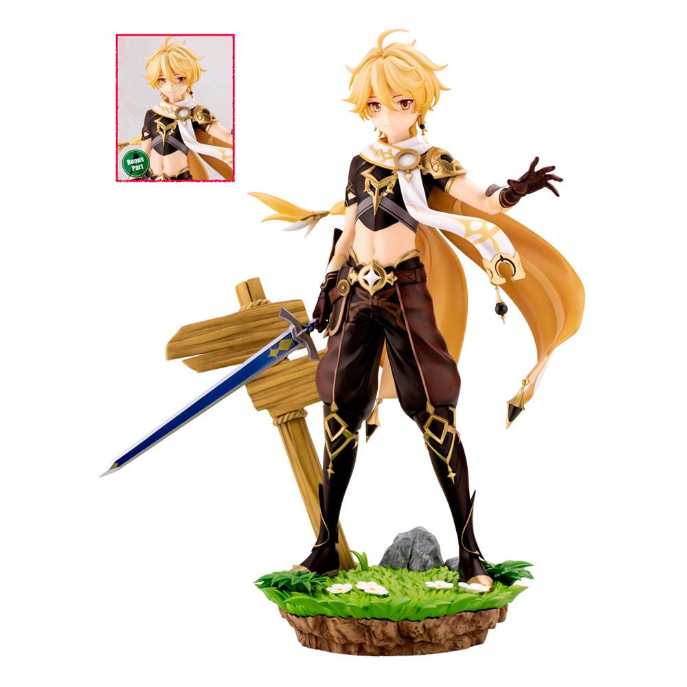 Genshin Impact Estatua PVC 1/7 Aether Bonus Edition 27 cm