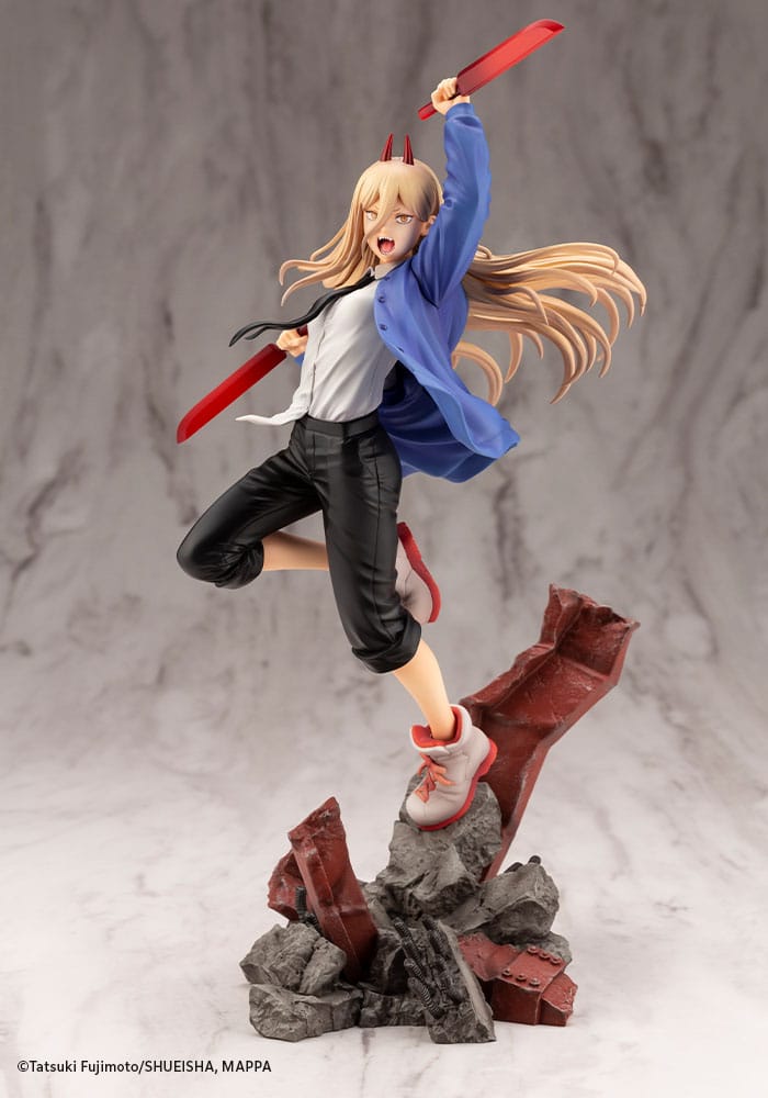 Chainsaw Man Estatua ARTFXJ PVC 1/8 Power Bonus Edition 29 cm