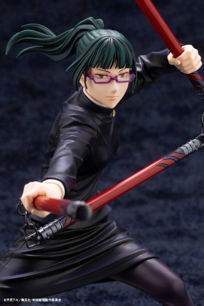 Jujutsu Kaisen Estatua ARTFXJ PVC 1/8 Maki Zen’in Bonus Edition 21 cm