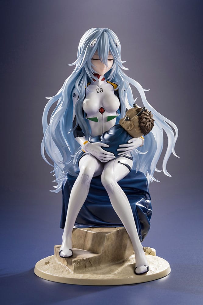 Evangelion: 3.0+1.0 Thrice Upon a Time Estatua PVC 1/6 Rei Ayanami (Affectionate Gaze) 22 cm