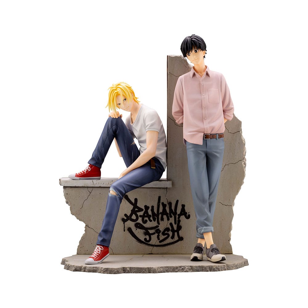 Banana Fish Estatua ARTFXJ PVC 1/8 Ash & Eiji 25 cm