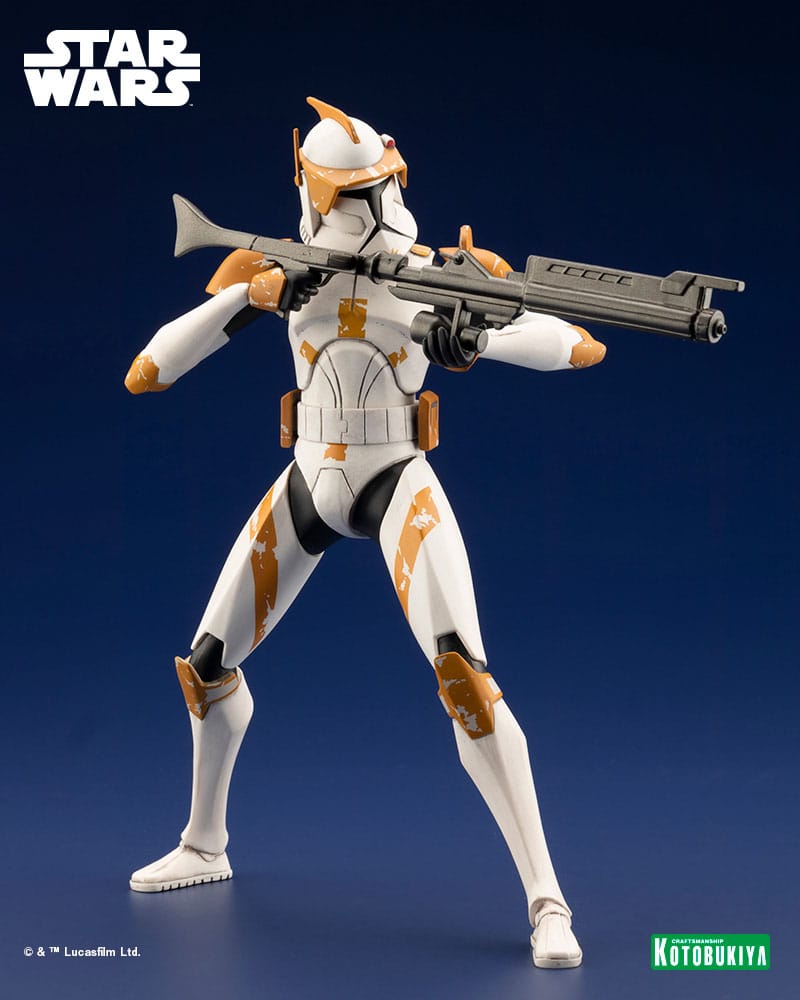 Star Wars The Clone Wars Estatua ARTFX 1/10 Commander Cody 17 cm