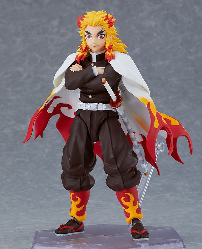 Demon Slayer: Kimetsu no Yaiba Figura Figma Kyojuro Rengoku (re-run) 15 cm