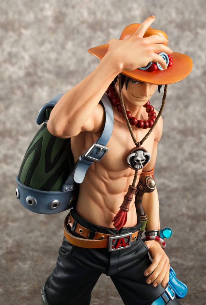 One Piece Estatua PVC Excellent Model NEO-DX Portgas D. Ace 10th Limited Ver. 23 cm