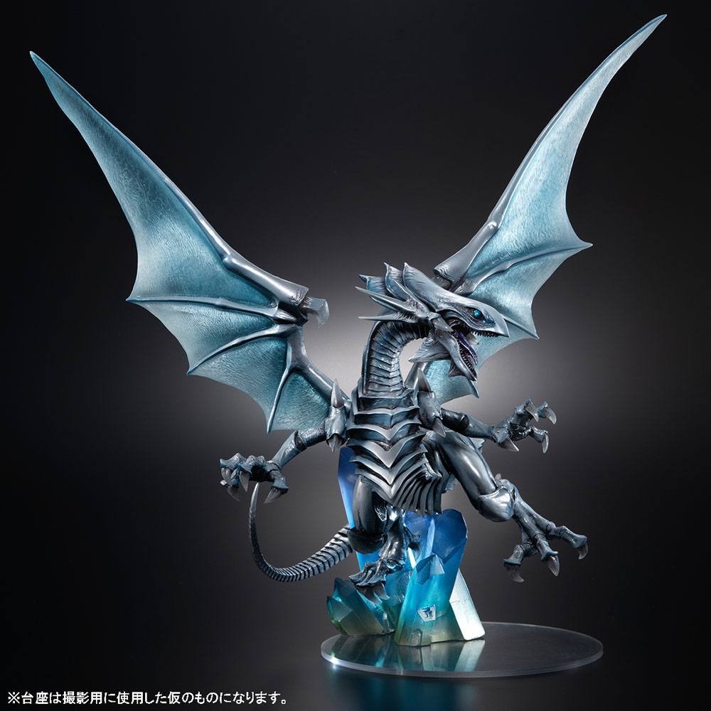 Art Works Monsters Blue Eyes White Dragon Holographic Edition 28 cm - Yu-Gi-Oh! Duel Monsters Estatua PVC | FRIKIVILLA