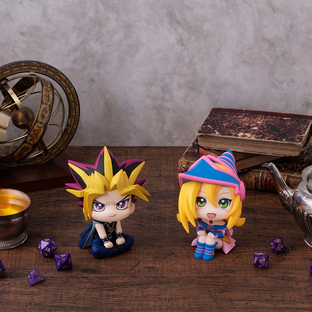 Yu-Gi-Oh! Duel Monsters Estatuas PVC Look Up Yami Yugi & Dark Magician Girl Set 11 cm